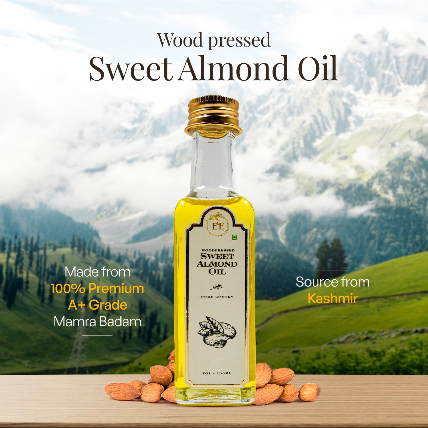 Woodpressed Sweet Almond Oil